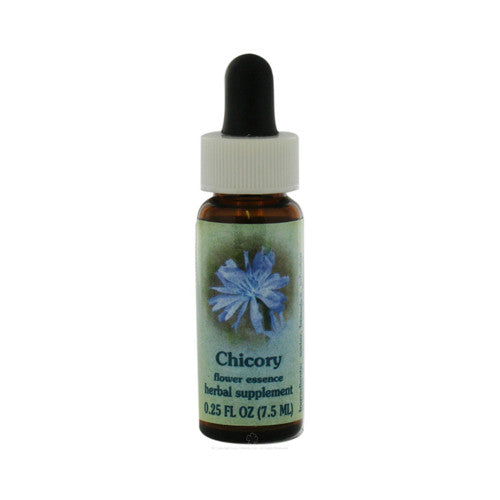 Flower Essence Chicory Herbal Supplement Dropper - 0.25 Oz